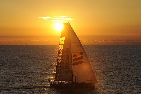 Ericsson 4 Heading To Rio At Sunset