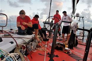 puma-light-airs (Photo By Rick Deppe/PUMA Ocean Racing/Volvo Ocean Race)