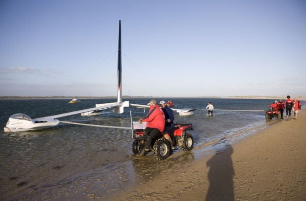 Macquarie Speed Sailing Team at Shoreline 