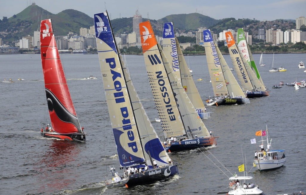 Volvo Ocean In-Port Race Rio de Janeiro (Photo By Rick Tomlinson/Volvo Ocean Race