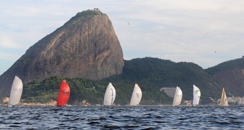 Volvo Ocean Race Rio de Janeiro In-Port Race (Photo By Dave Kneale/Volvo Ocean Race)