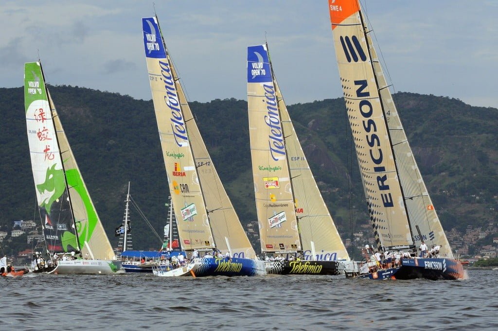 Rio de Janeiro Light In-Port Race (Photo By Dave Kneale/Volvo Ocean Race)