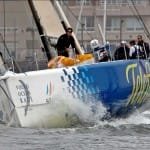 Telefonica Blue At Leg 7 Start (Photo by Gelrge Bekris)
