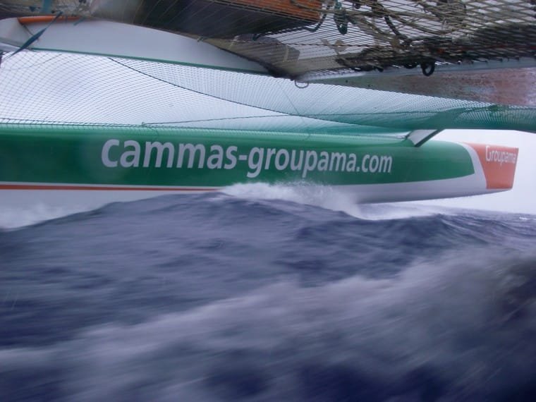 groupama-3-crossing-the-atlantic-headed-for-new-york-by-loic-dorez Groupama 3 Crossing The Atlantic Headed For New York (Photo by Loic Dorez)