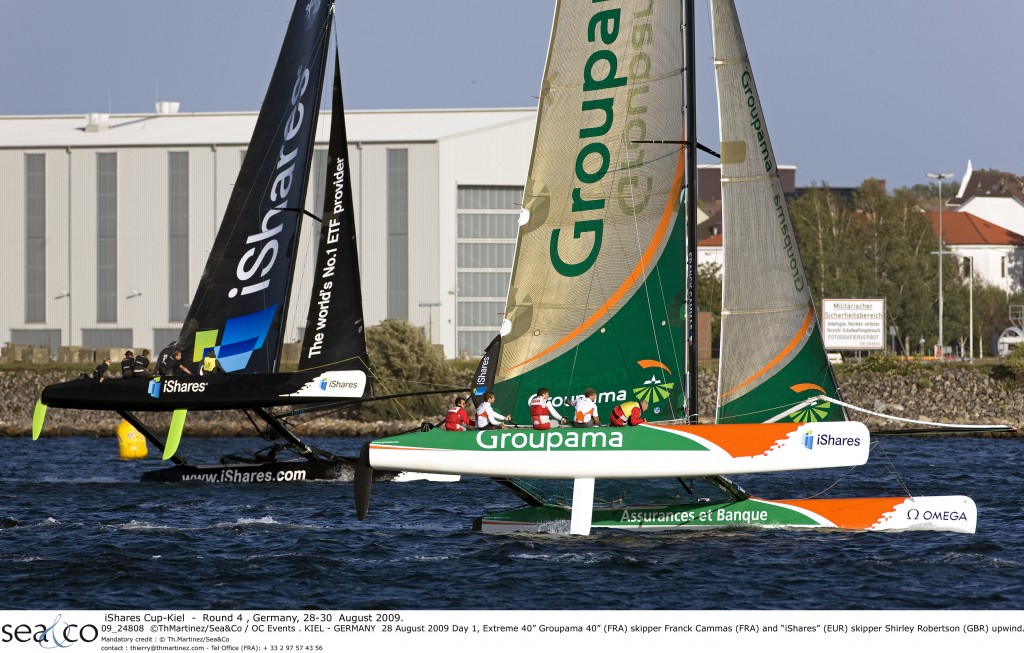 iShares Cup Groupama 40 and iShares (Photo by Th Martinez/Sea&Co / OC Events)