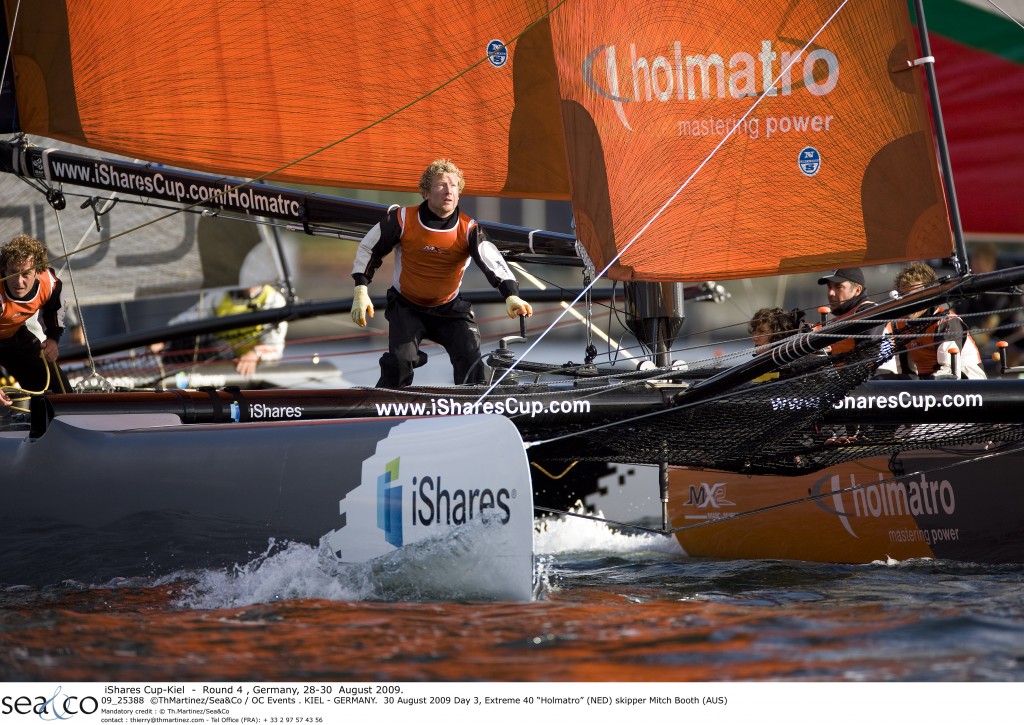 Extreme 40 Holmatro skipper Mitch Booth (Photo by Th Martinez/Sea&Co / OC Events) 