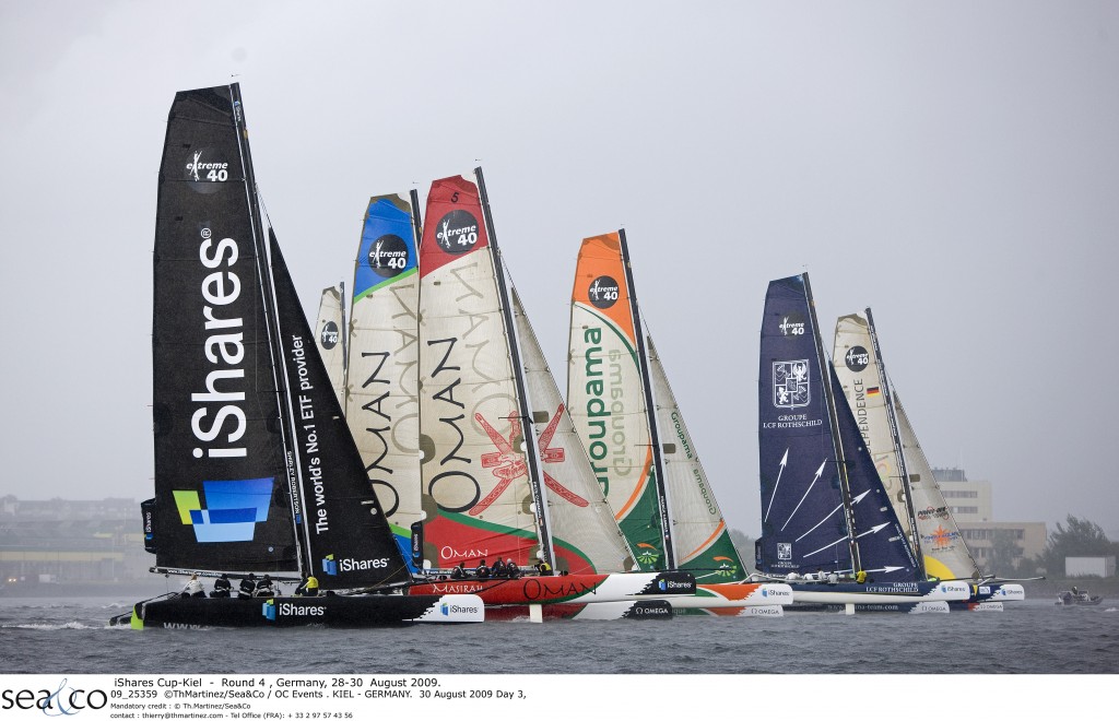 iShares Cup Fleet In Kiel, Germany (Photo by Th Martinez/Sea&Co / OC Events)