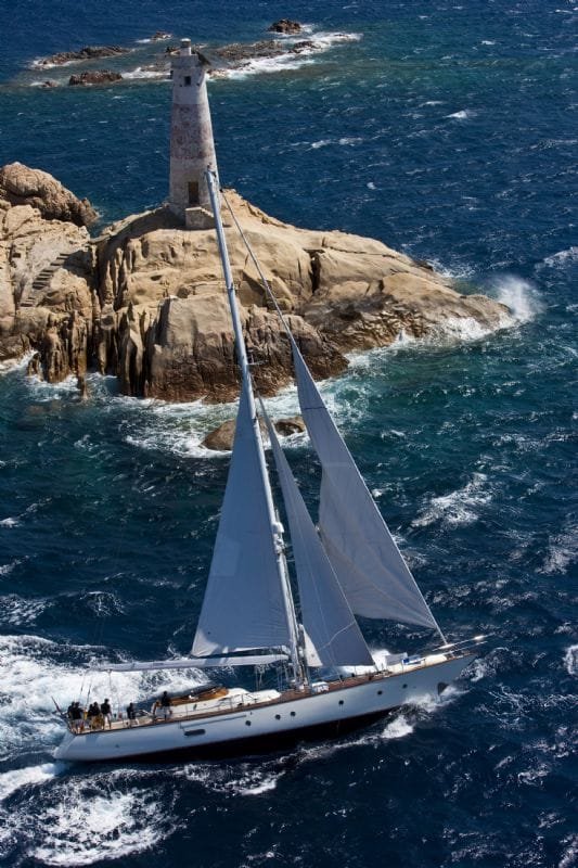 Electra In The First Day Of Perini Navi Cup (Photo by Rolex / Carlo Borlingi)