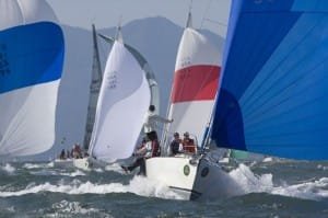 J105 Class Chris Perkins and Good Tiimin ( Photo by Rolex / Daniel Forster)