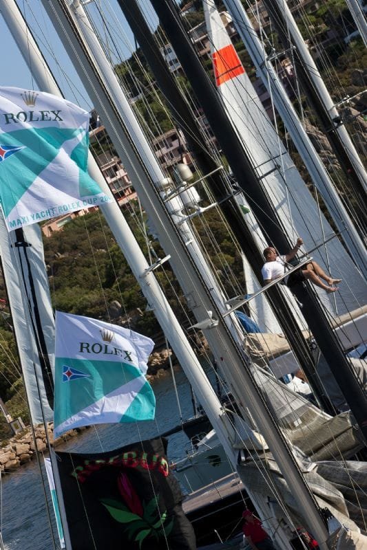 maxi-rolex-cup-in-porto-cervo-sardinia-by-carlo-borlenghi Maxi Yacht Cup In Porto Cervo Sardinia Prepartations (Photo by Carlo Borlenghi)