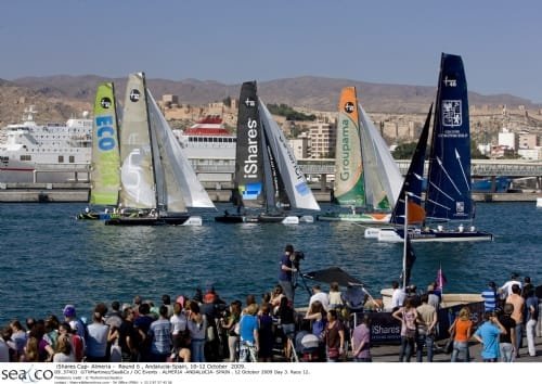 ishares-fleet-racing iShares Fleet in (Photo by Th.Martinez/Sea&Co/OCevents)