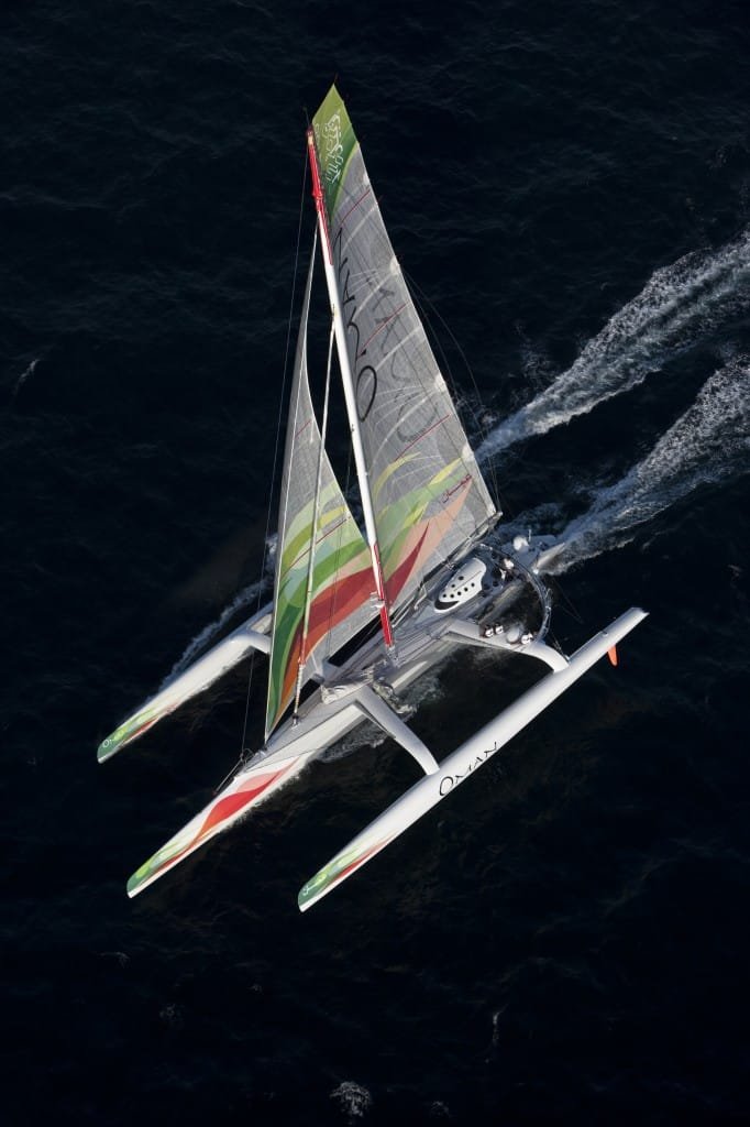 The Nigel Irens Design Majan, Skippered by Paul Stanbridge Under Sail (Photo by) 