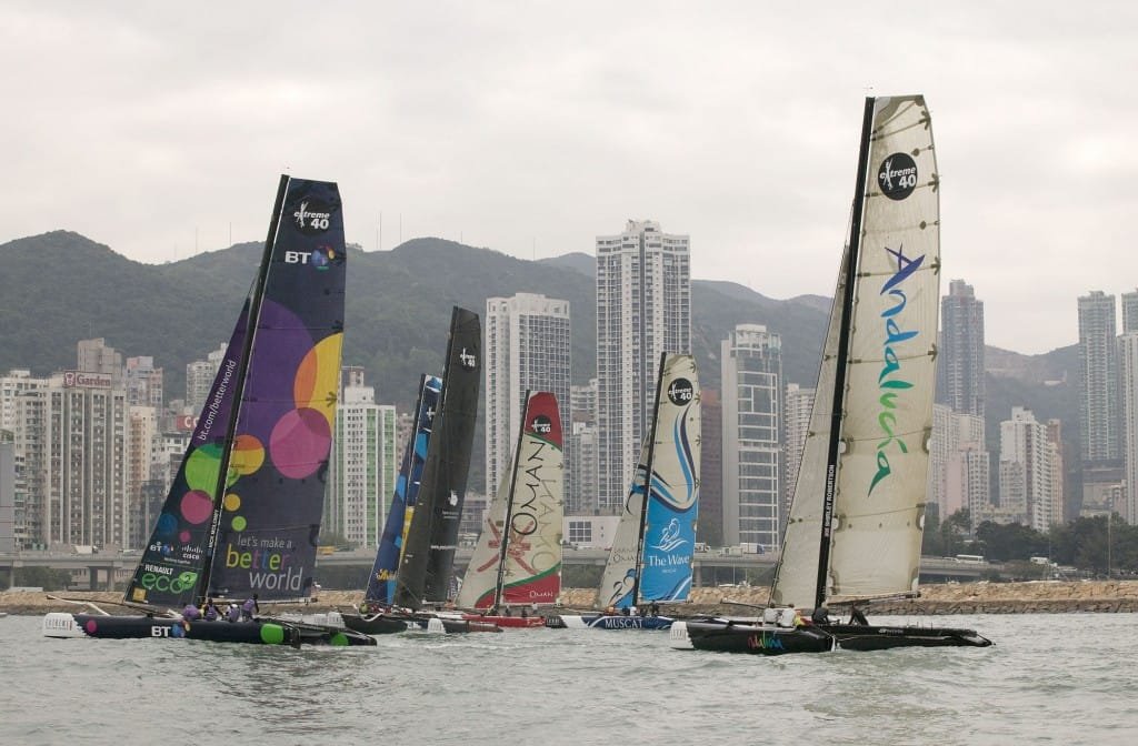 extreme-40-asia-series-fleet-by-guy-nowell-oc-events Extreme 40 Asia Series Fleet (Photo by Guy Nowell / OC Events)