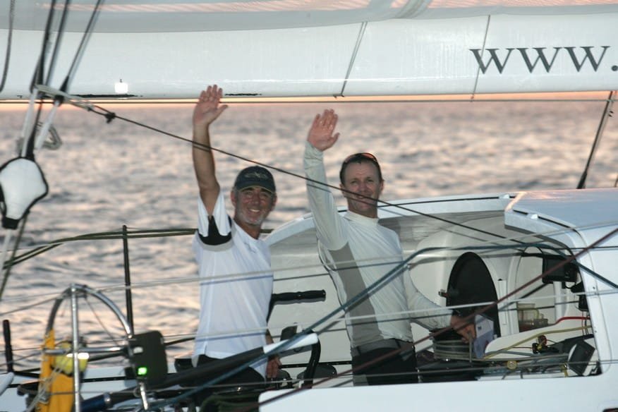 gitana-eighty Gitana Eighty Crossing The Finish (Photo by Marcel Mochet /AFP/ Riva.fr)