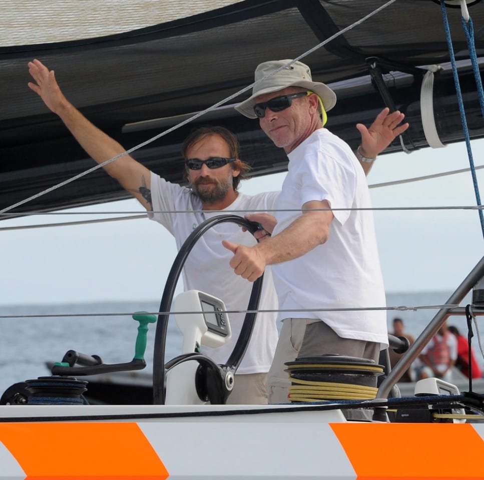mike-golding-and-javier-sanso-arriving-in-port-limon-by-marcel-mochet Mike Golding and Javier Sanso Arriving In Port Limon (Photo by Marcel Mochet / AFP)