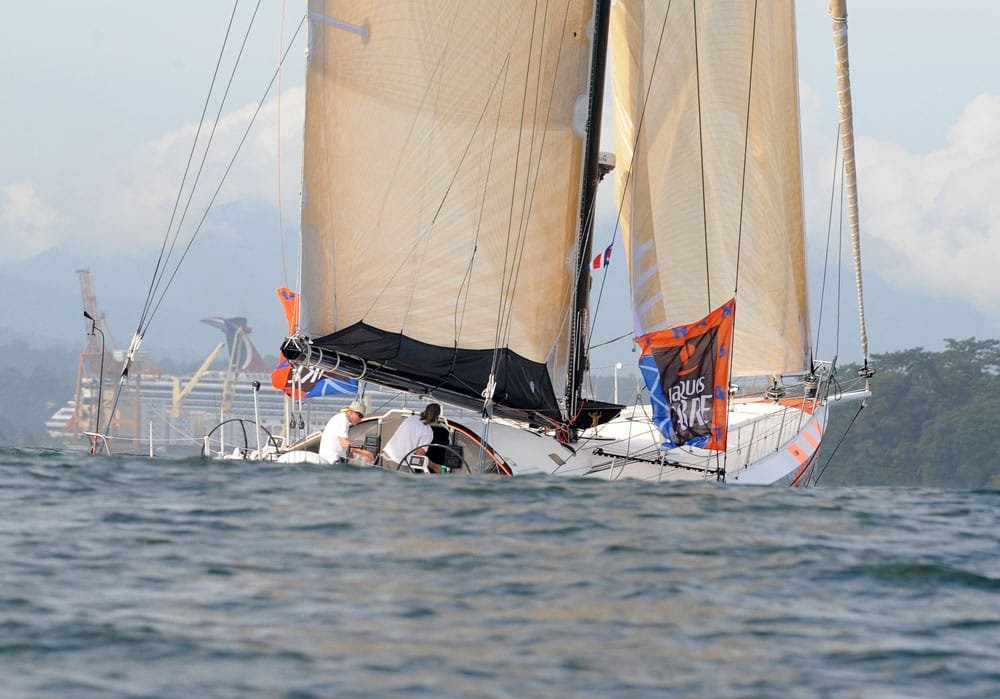 mike-golding-yacht-racing-marcel-mochet Mike Golding Yacht Racing Arriving In Costa Rica (Photo by Marcel Mochet / AFP)