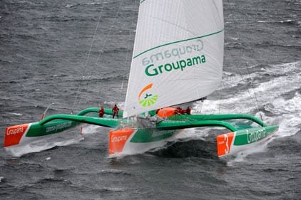 groupama-3-by-yvan-zedda Groupama 3 Under Sail (Photo by Yvan Zedda)