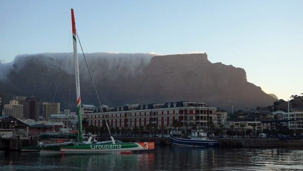 groupama-3-in-cape-town Groupama 3 In Cape Town (Photo by Alain Paulhac / Welcome on Board)