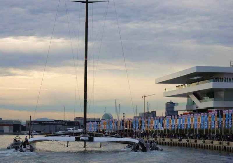 Alinghi At Port America's Cup by Gareth Evans img_3761