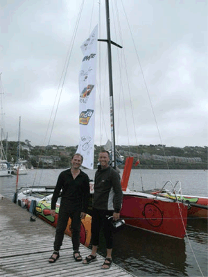 pete-goss-and-paul-larsen Pete Goss and Paul Larsen (Photo by Michael Crawford-Hick)
