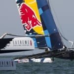 Muscat Action Packed Today With 25+ Knots For Extreme Sailing Series Asia