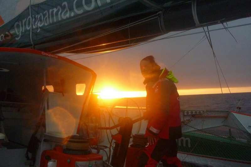 sunset-south-atlantic Sunset In The South Atlantic (Phot courtesy of Team Groupama)