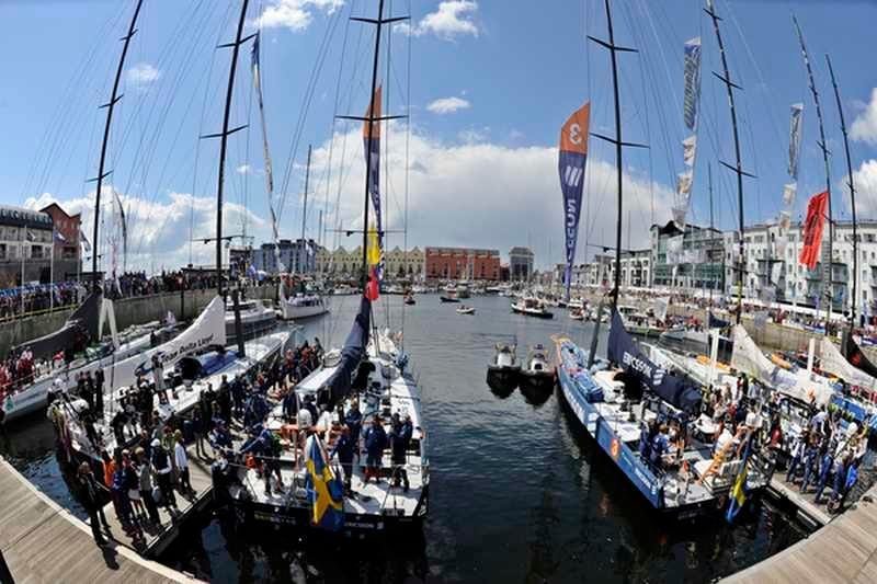Galway Port Galway Port During 2008-08 VOR Stopover (Phoito by Rick Tomlinson/Volvo Ocean Race)