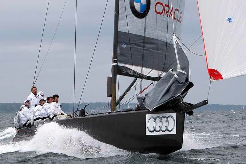 bmw-oracle-surfing-by-per-heegaard-rc44-class BMW Oracle Surfing A Wave (Photo by Per Heegaard / RC44 Class)