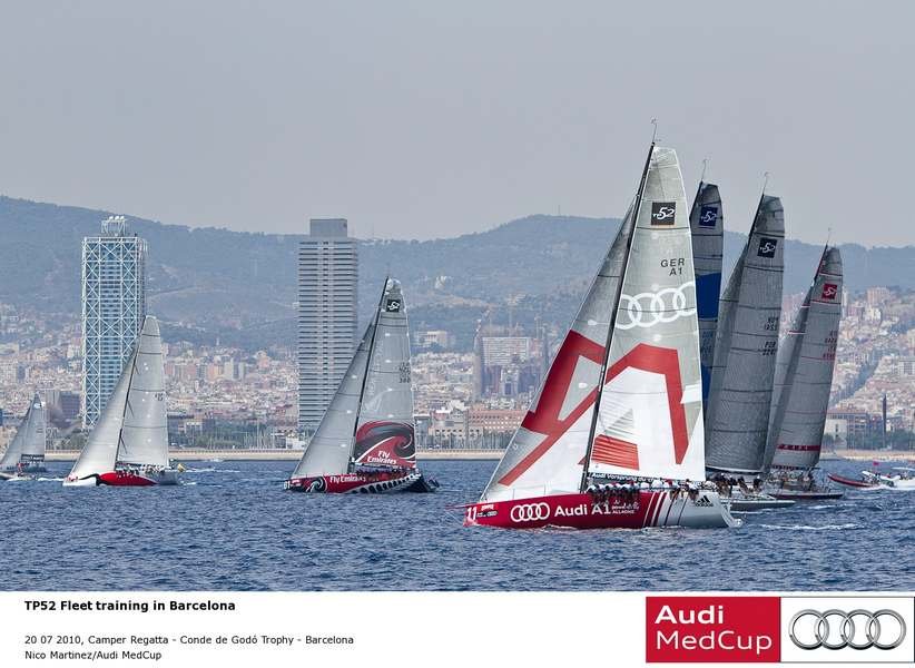 Audi MedCup Warm Up Action Audi MedCup Warm Up Action ( Photo by Nico Martinez / Audi MedCup )