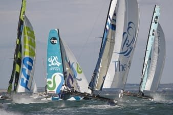 cowes-extreme-sailing-series Cowes Action (Photo by Paul Wyeth / OC Events )