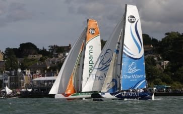 extreme-sailing-series-by-paul-wyeth-oc-events Extreme Sailing Series At Cowes ( Photo by Paul Wyeth / OC Events )