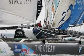 extreme-sailing-series-day-one Extreme Sailing Series At Cowes Day One (Photo by Paul Wyeth/ OC Events )