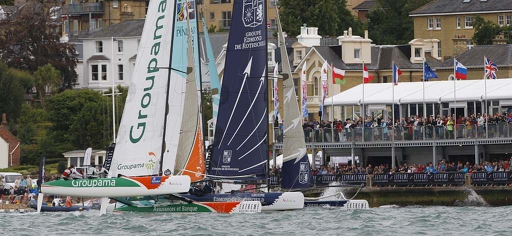 Extreme 40 Sailing Series Fleet Extreme 40 Sailing Series Fleet (Photo by Paul Weyth/ OC Events)