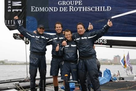 Team Groupe Edmond De Rothschild by Paul Wyeth Team Groupe Edmond De Rothschild ( Photo by Paul Wyeth / OC Events )