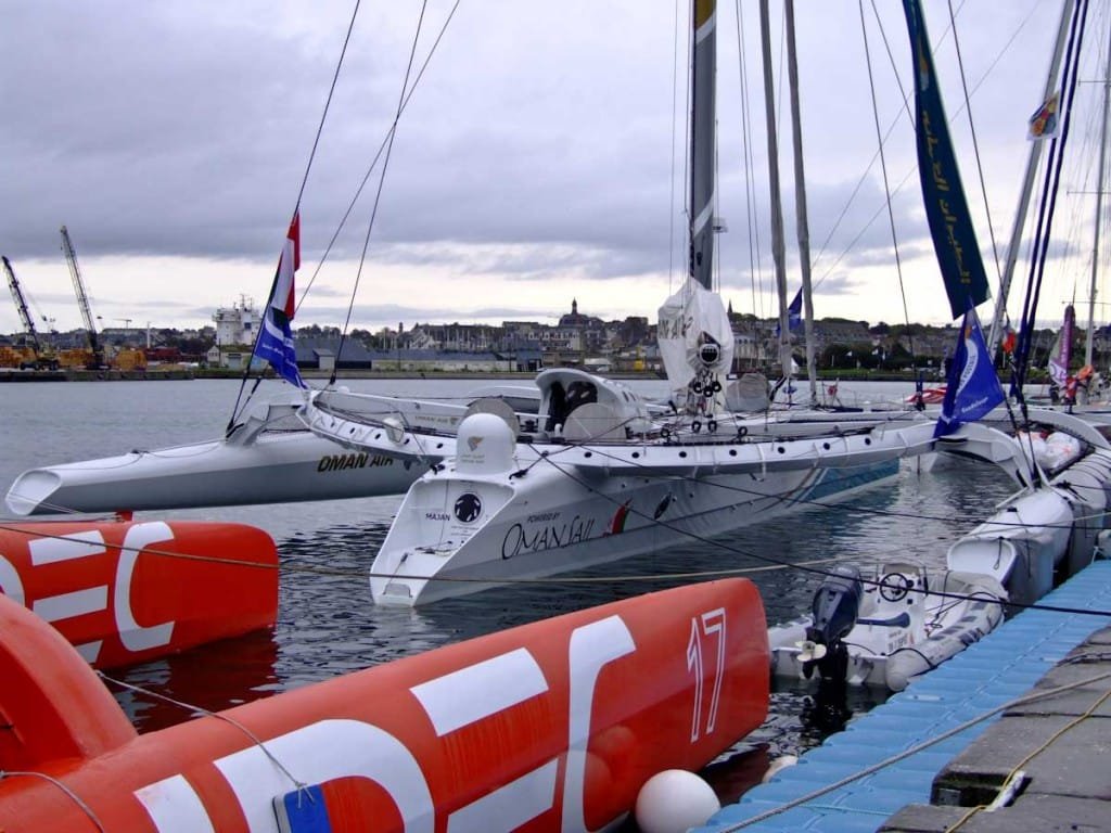 IDEC and Oman Air's Majan (Photo by Colin Merry)