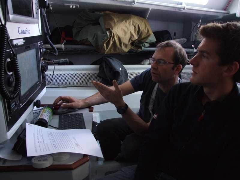 Sorting out Weather Files Sorting Out Weather Files on DMS (Photo by Colin Merry)
