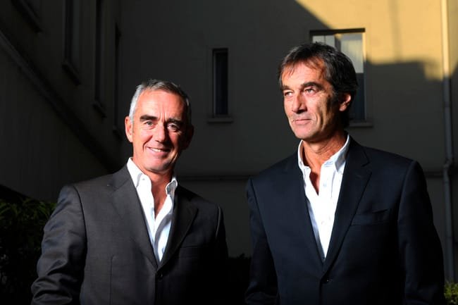peyrons Loick and Bruno Peyron (Photo by Vincent Curutchet / DPPI)