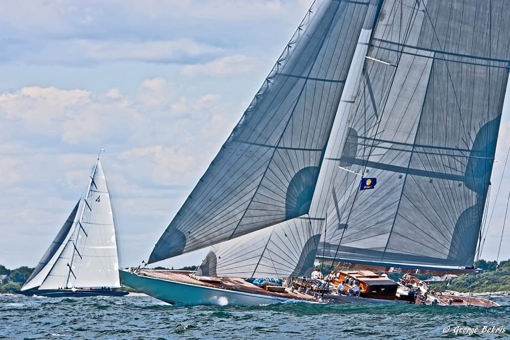 J-Class Ranger and Hanuman J-Class Ranger and Hanuman (Photo by George Bekris)