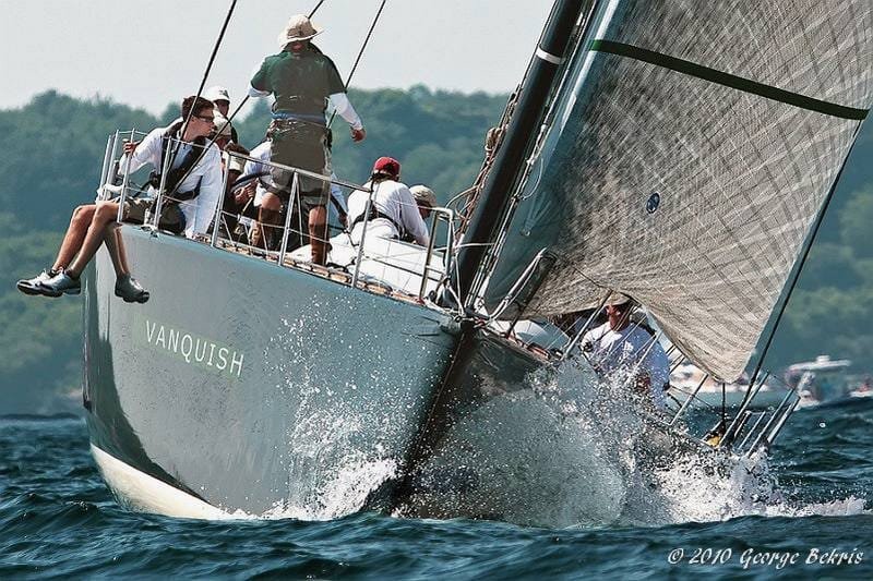 Vanquish Vanquish at start of Newport to Bermuda Race (Photo by George Bekris)