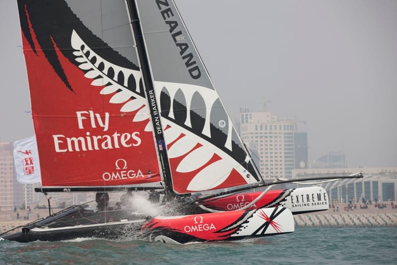 emirates-team-new-zealand-by-lloyd-images Emirates Team New Zealand (Photo by Lloyd Images)