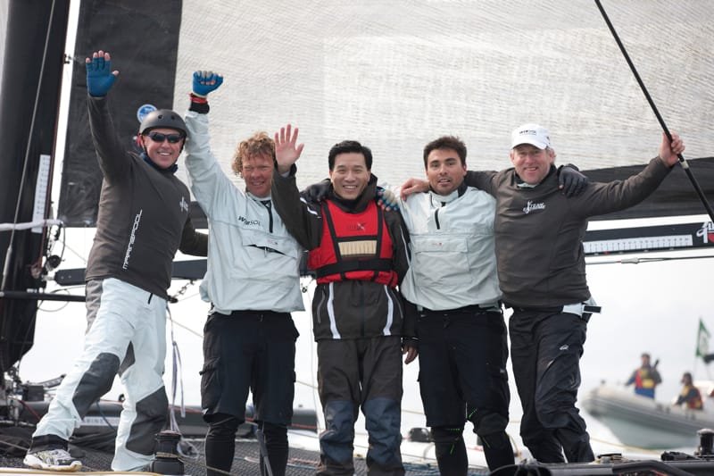 team-extreme-with-the-mayor-of-qingdao-by-lloyd-images Team Extreme WIth The Mayor of Qingdao (Photo by Lloyd Images)
