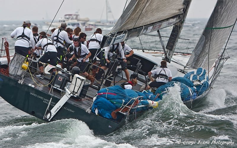 Vanquish Vanquish at start of Transatlantic Race (Photo by George Bekris )