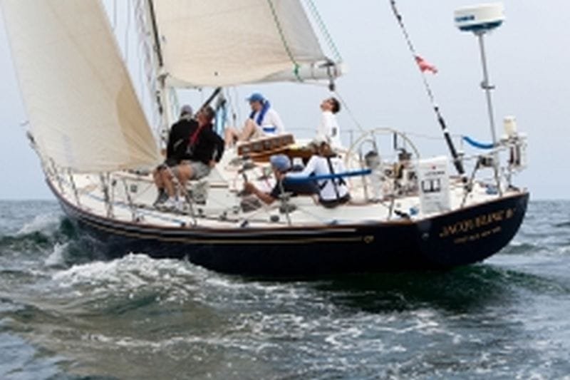 jacqueline_iv Jacqueline IV, skippered by Robert Forman (Bay Shore, N.Y.) retains third place in IRC Class Four.(photo credit TR2011/Amory Ross)