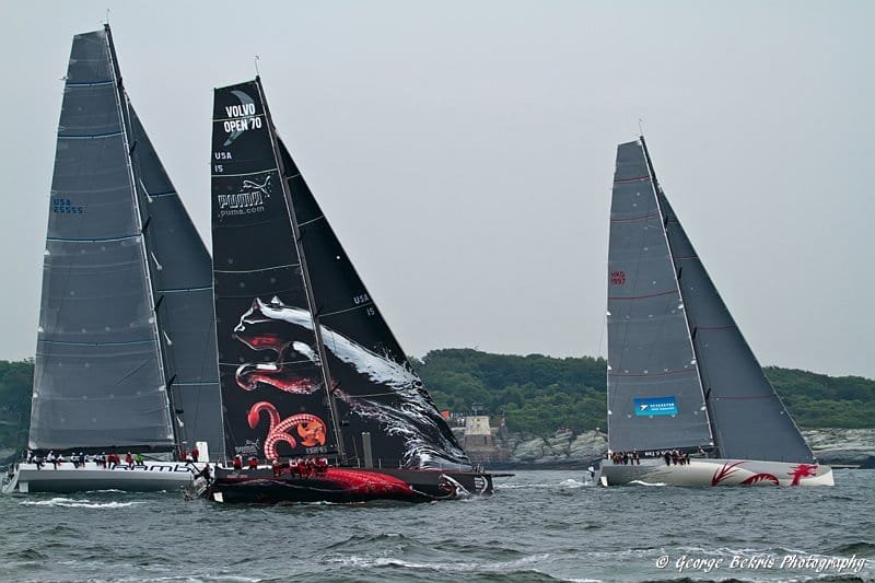 Transatlantic Race Start Transatlantic Race Start ( Photo by George Bekris )