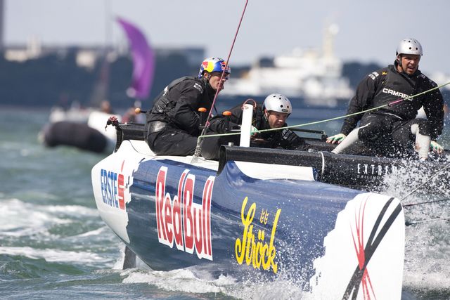 Red Bull Extreme Sailing, skippered by Roman Hagara (Photo by Lloyd Images )