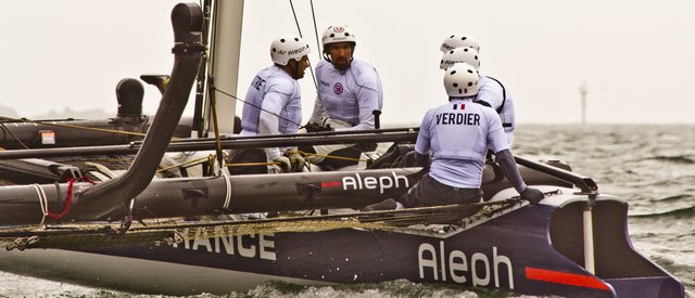 French Crew on Aleph (Photo by James Avery)