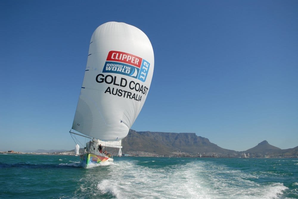 Gold Coast Australia by Bruce Sutherland Gold Coast Australia Leaving Cape Town (Photo by Bruce Sutherland/onEdition)