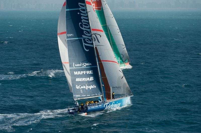Team Telefónica by PAUL TODD Team Telefónica (Photo by PAUL TODD / Volvo Ocean Race)