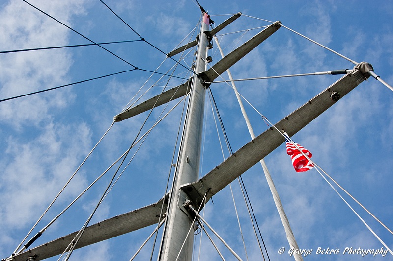 Tara's Mast (Photo by George Bekris)