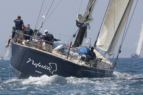 Nefertiti during 2011 Superyacht Cup Palma (Photo courtesy of Superyacht Cup)